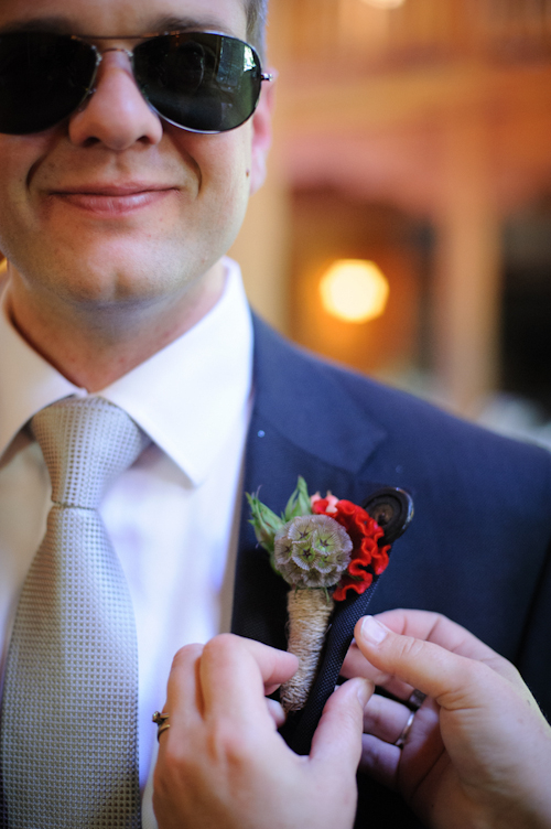 Schoolhouse themed wedding from Bellalu Photography | junebugweddings.com