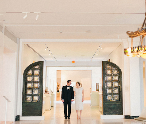 Inter-faith wedding at University of Michigan Museum of Art; photos by Heather Jowett | junebugweddings.com