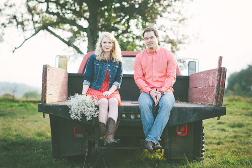 Valentine's theme engagement shoot from Jessie Holloway Photography| junebugweddings.com