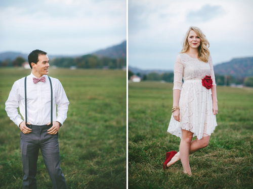 Valentine's theme engagement shoot from Jessie Holloway Photography| junebugweddings.com