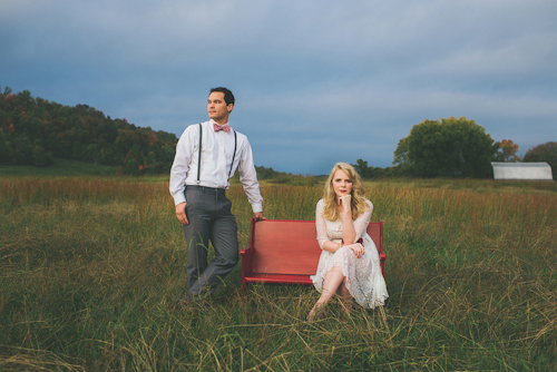 Valentine's theme engagement shoot from Jessie Holloway Photography| junebugweddings.com