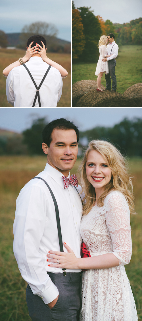 Valentine's theme engagement shoot from Jessie Holloway Photography| junebugweddings.com