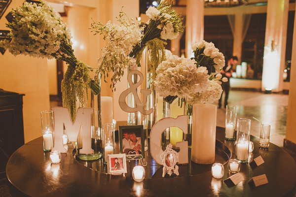 wedding at Fairmont Mayakoba Hotel in Playa Del Carmen, Mexico, photo by Ed Peers | via junebugweddings.com