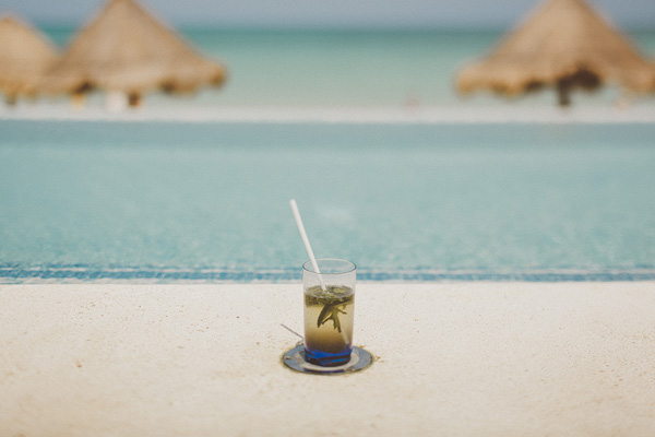 wedding at Fairmont Mayakoba Hotel in Playa Del Carmen, Mexico, photo by Ed Peers | via junebugweddings.com