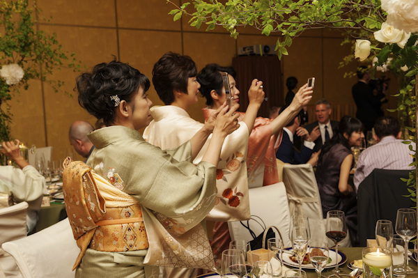 wedding at Ritz Carlton Tokyo with photos by 37 Frames Photography | via junebugweddings.com