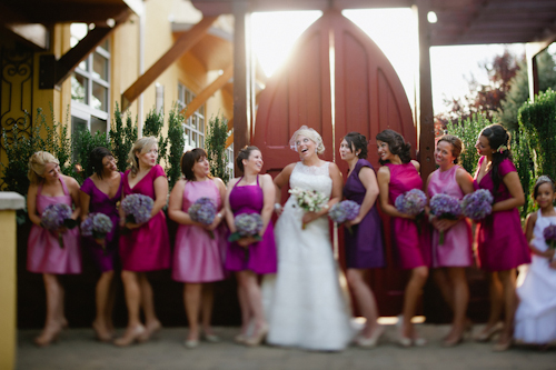 Whimsical wedding from Off BEET Productions | junebugweddings.com