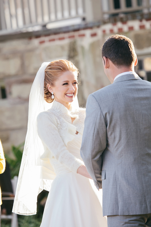 yellow and gray wedding in St. Augustine, Florida, photos by Brooke Images | junebugweddings.com