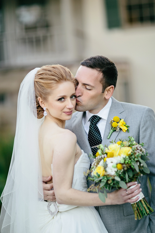 yellow and gray wedding in St. Augustine, Florida, photos by Brooke Images | junebugweddings.com