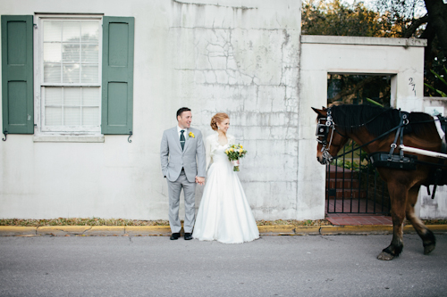 yellow and gray wedding in St. Augustine, Florida, photos by Brooke Images | junebugweddings.com