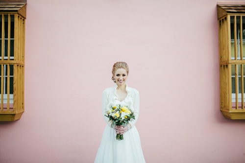 yellow and gray wedding in St. Augustine, Florida, photos by Brooke Images | junebugweddings.com