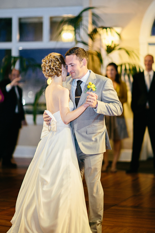 yellow and gray wedding in St. Augustine, Florida, photos by Brooke Images | junebugweddings.com