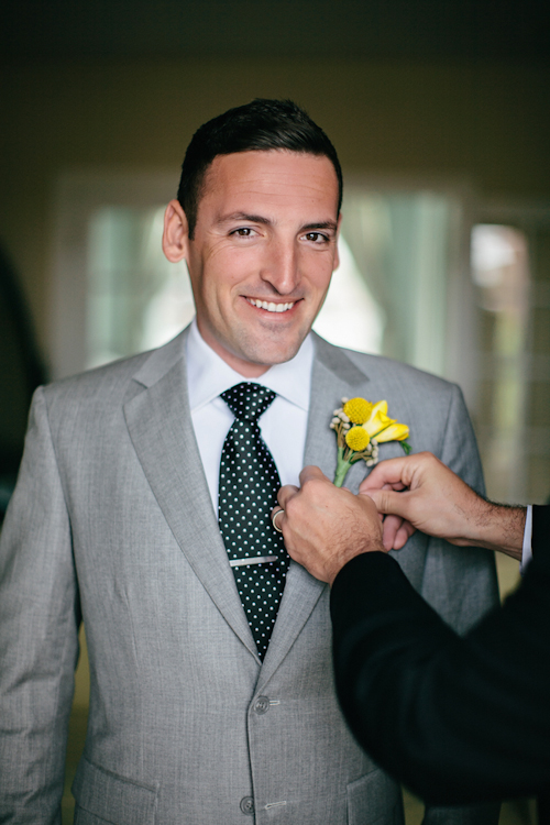 yellow and gray wedding in St. Augustine, Florida, photos by Brooke Images | junebugweddings.com