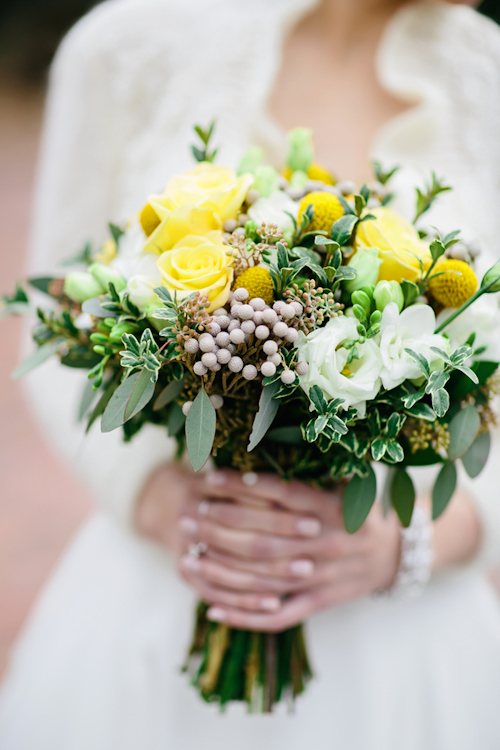 yellow and gray wedding in St. Augustine, Florida, photos by Brooke Images | junebugweddings.com