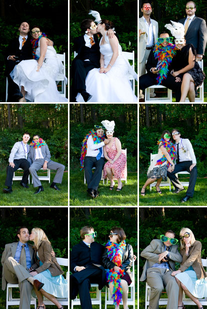 wedding photo booth image by La Vie Photography