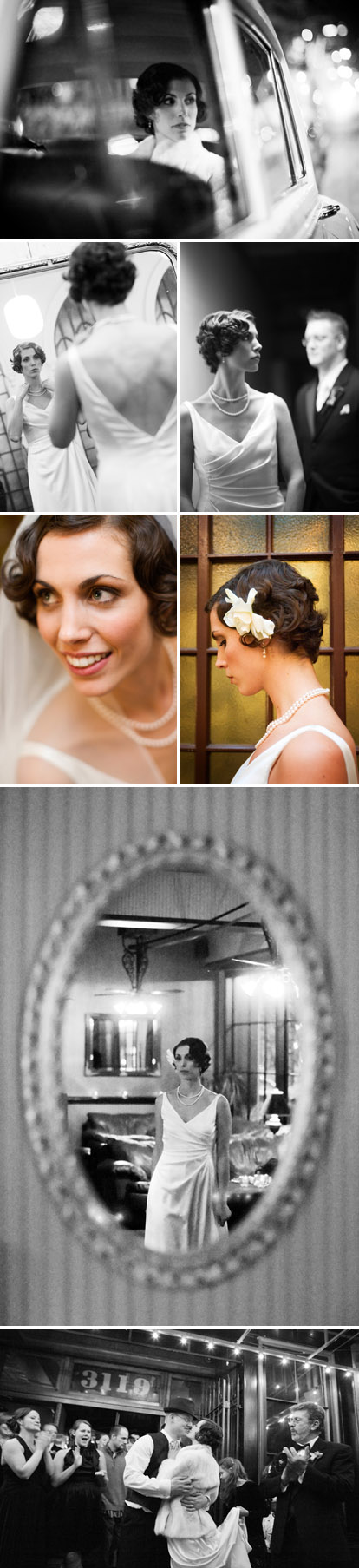 Images by GH Kim Photography, vintage style bridal fashion, hair and accessories