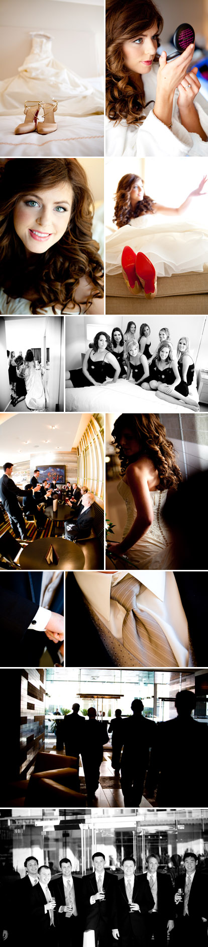 Modern Seattle wedding at the new Four Seasons Hotel, images by La Vie Photography