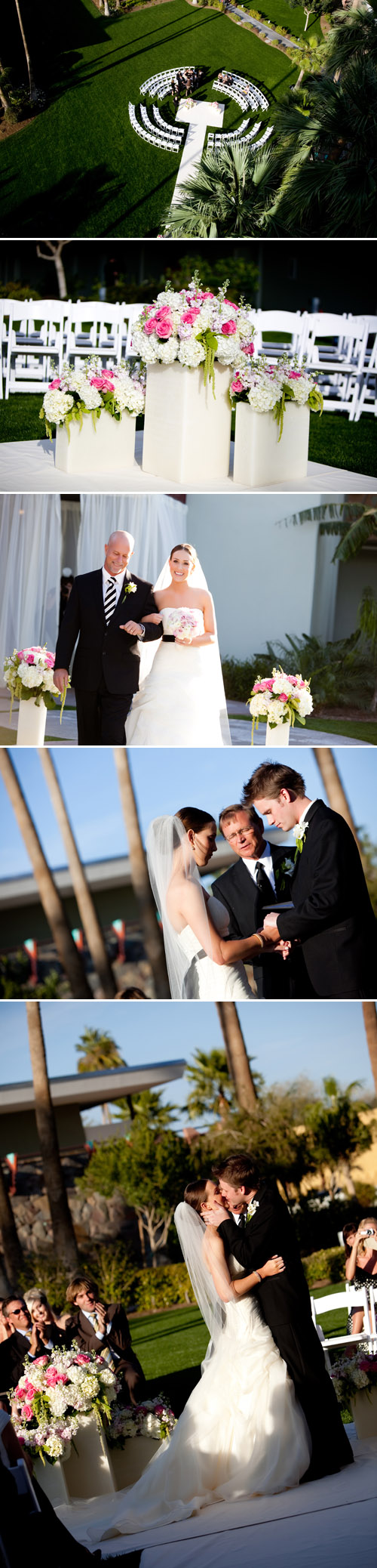 Scottsdale, Arizona Hotel Valley Ho real wedding photos by Kimberly Jarman