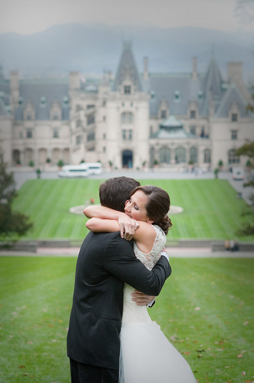 Biltmore Estate, Asheville, North Carolina real wedding, image by Woodward + Rick