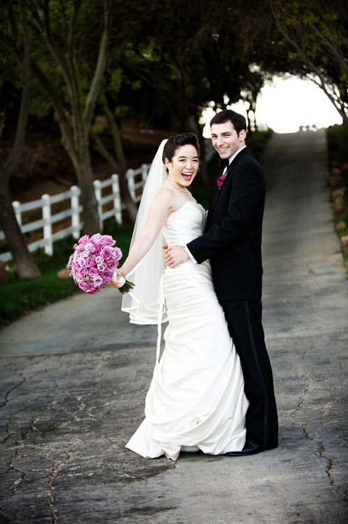 elegant wedding at Saddlerock Ranch in Malibu, California, photos by Next Exit Photography/Cat Benner