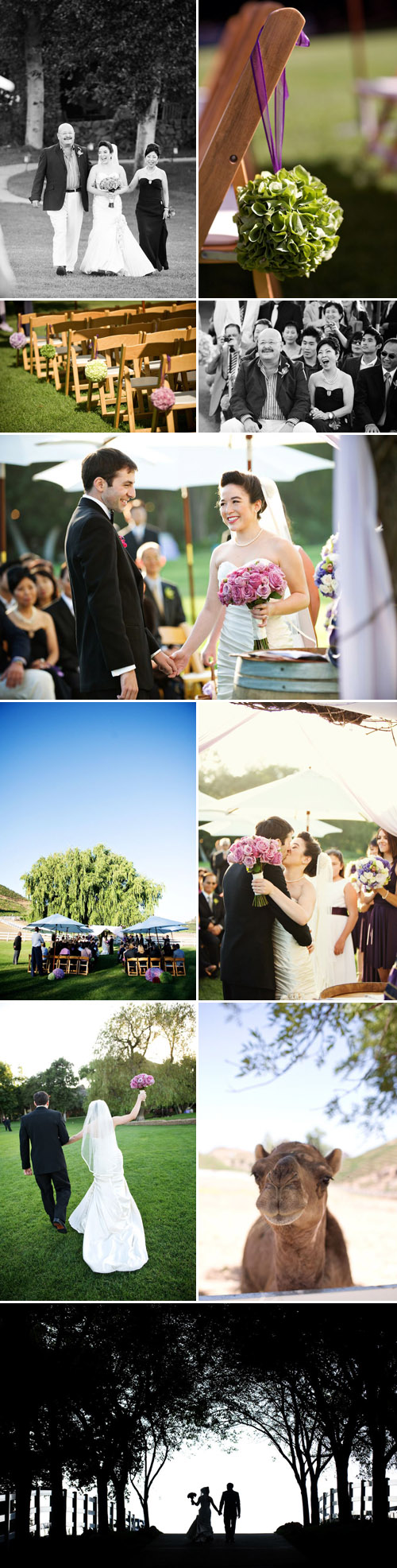 elegant wedding at Saddlerock Ranch in Malibu, California, photos by Next Exit Photography/Cat Benner