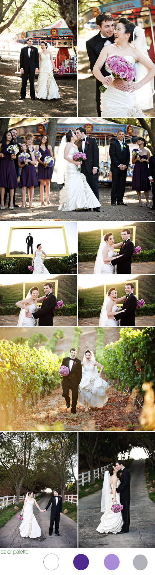 elegant wedding at Saddlerock Ranch in Malibu, California, photos by Next Exit Photography/Cat Benner