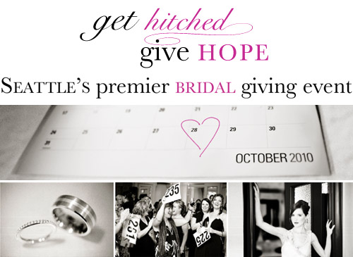 Seattle's Get Hitched Give Hope wedding fund raising event