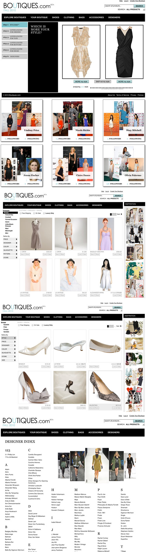 New on sale fashion website