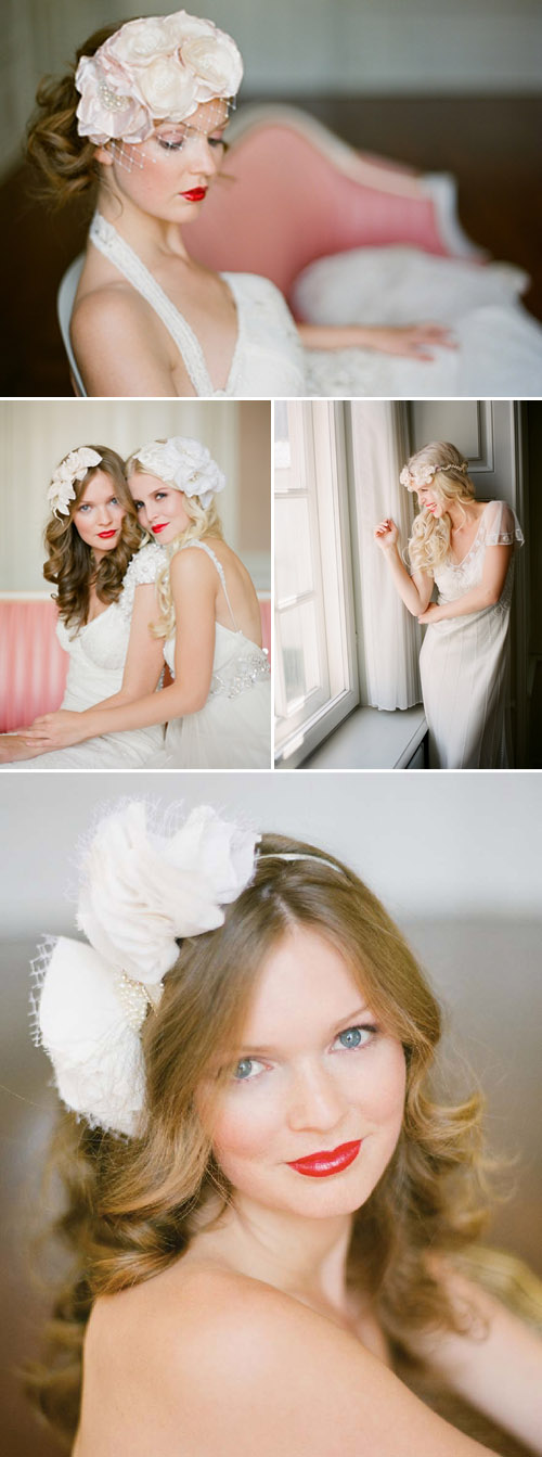 Giveaway Bridal Hair Accessories from Jannie Baltzer Junebug