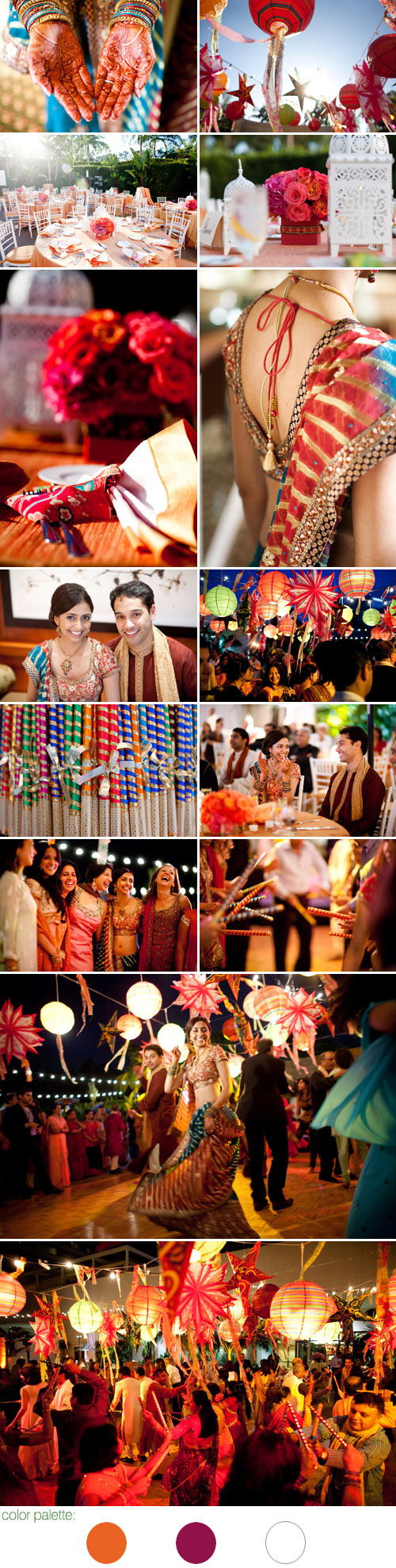 beautiful Indian real wedding at The Resort at Pelican Hill Newport Coast, California, coordinated by Details, Details, Photos by John and Joseph Photography