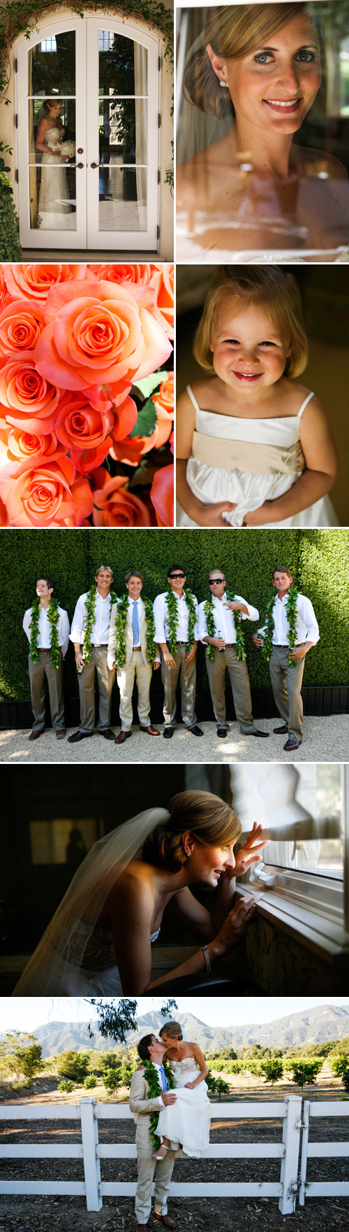 Santa Barbara, California real wedding coordinated by La Fete Weddings and photographed by Barnaby Draper Studios