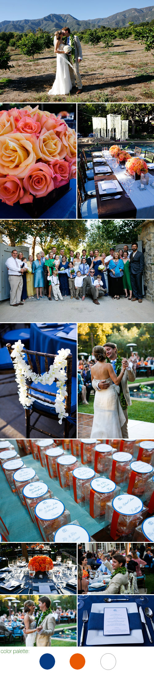 Santa Barbara, California real wedding coordinated by La Fete Weddings and photographed by Barnaby Draper Studios