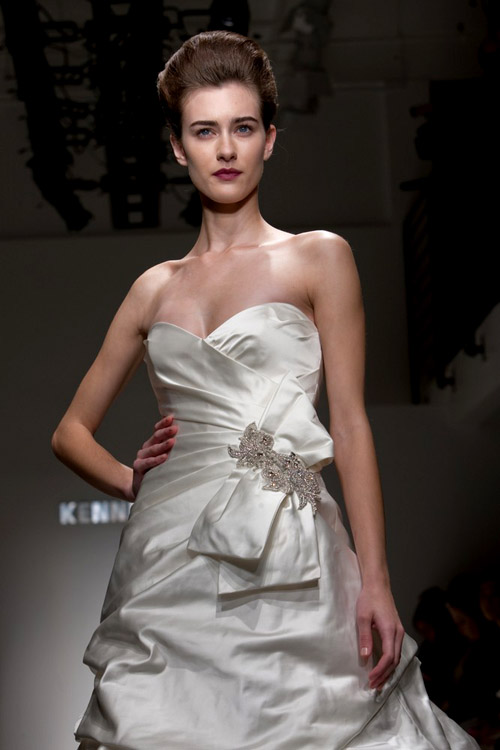 Kenneth Pool spring 2011 wedding dress collection, New York Bridal Market, photos by John and Joseph Photography