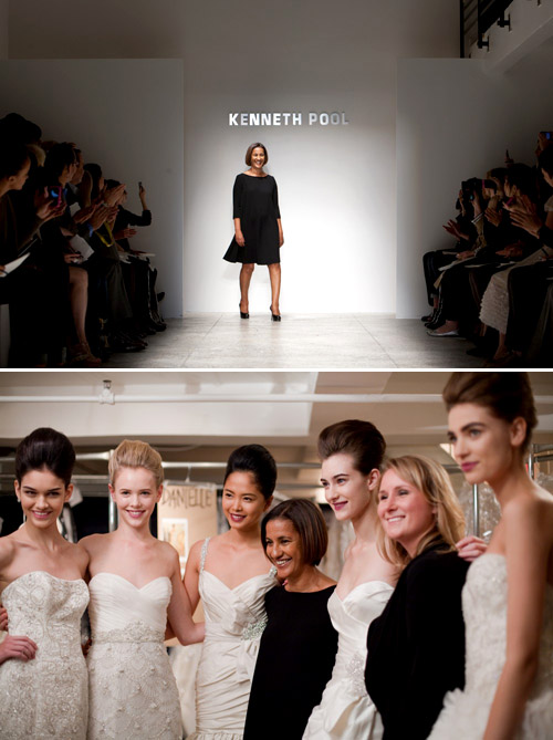 Kenneth Pool spring 2011 wedding dress collection, New York Bridal Market, photos by John and Joseph Photography