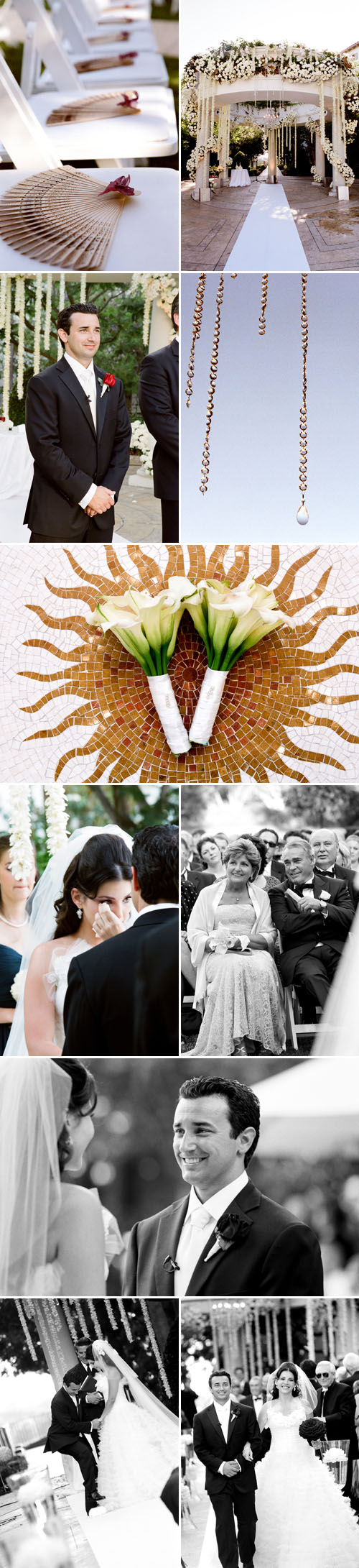 classic southern california real wedding ceremony at St. Regis Monarch Beach, coordinated by Mindy Weiss, photos by Yvette Roman Photography