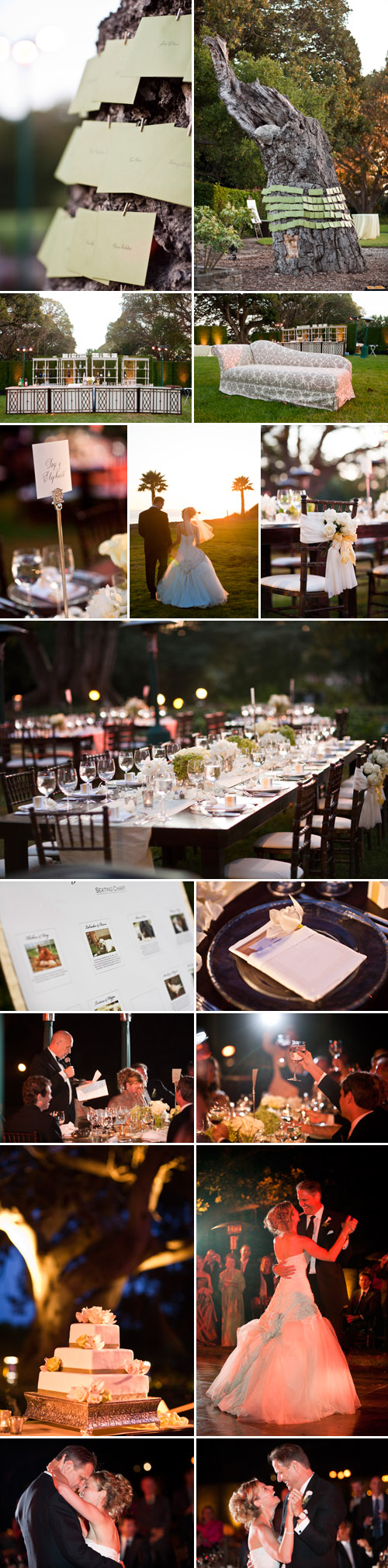 Rustic and elegant Santa Barbara real wedding at Rancho Dos Pueblos, photos by Halberg Photographers