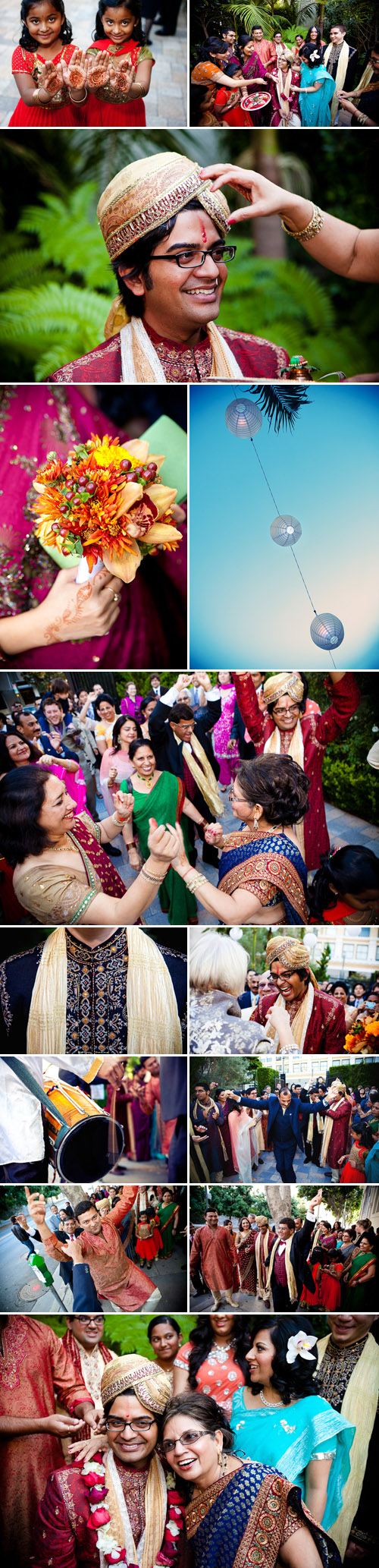 modern Indian wedding at Vibiana in Los Angeles, photos by Callaway Gable Photography