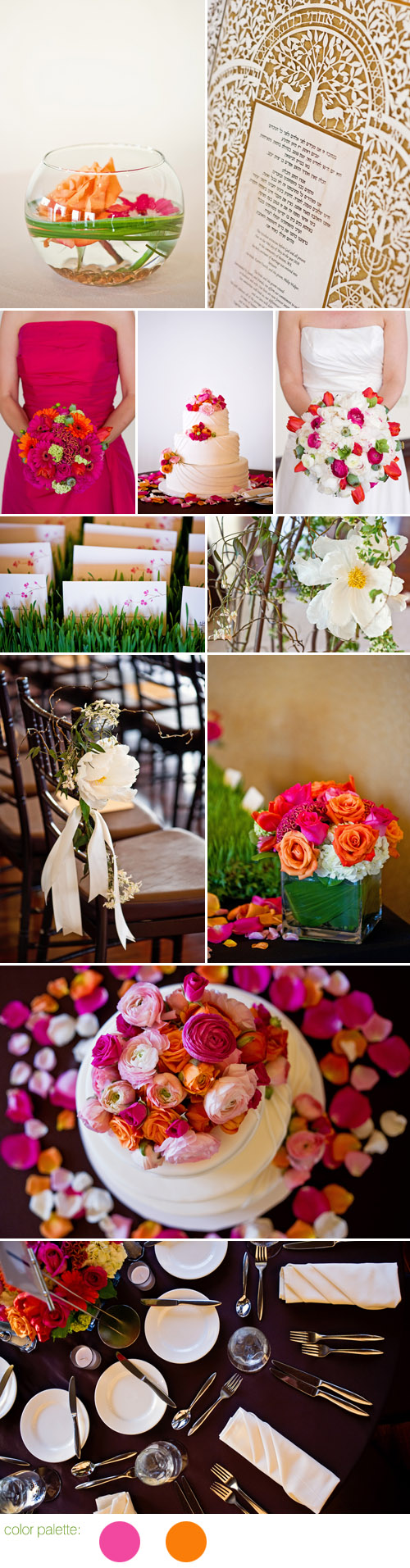 bright and colorful boston wedding style, photos by Kate McElwee Photography