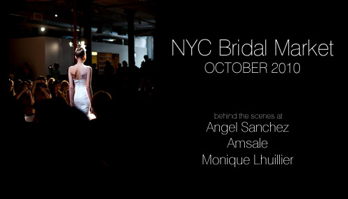 Junebug's all new Bridal Market Fashion Report!Featuring the fashion shows of Monique Lhuillier, Amsale and Angel Sanchez, photography by John and Joseph Photography and Jane Lee Photography