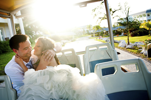 the happy couple - gorgeous, carefree destination wedding in beautiful Montego Bay Jamaica - photos by Ontario based wedding photographer Olivia Brown