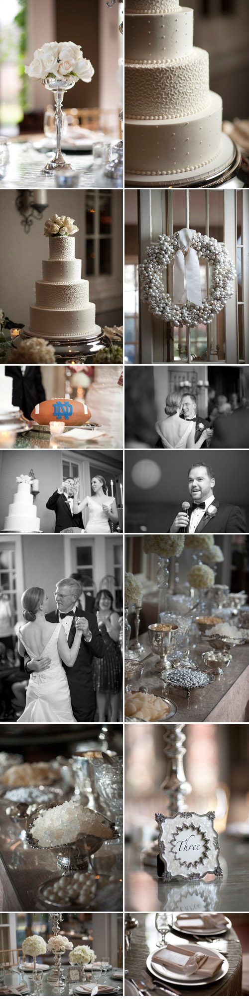 classic cream and white real wedding at Lord Thompson Manor in Thompson, CT, photographed by Justin and Mary Photography