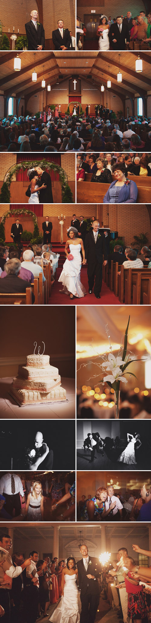 coral and Carolina blue wedding color ideas from a North Carolina wedding, photos by Caroline Ghetes