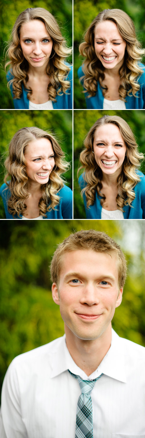 Creative engagement photo shoot in downtown Corvallis, OR, photographed by Aaron Courter Photography