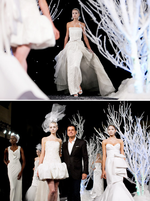 Douglas Hannant Fall 2011 wedding dress collection from NY Bridal Market, photos by John and Jospeh Photography