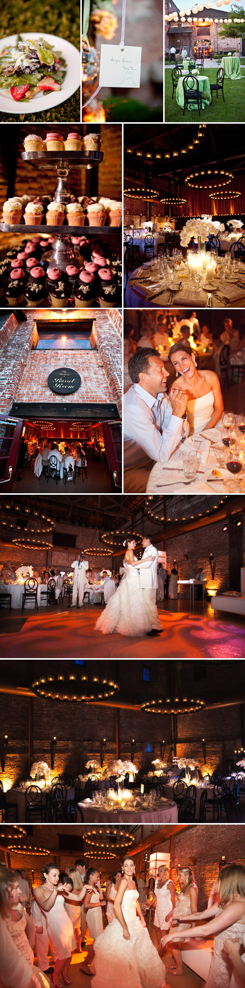 sophisticated Napa Valley vineyard wedding at The Vintage Estate, Vera Wang wedding dress, white, pink and green wedding color ideas, photos by Catherine Hall Studios