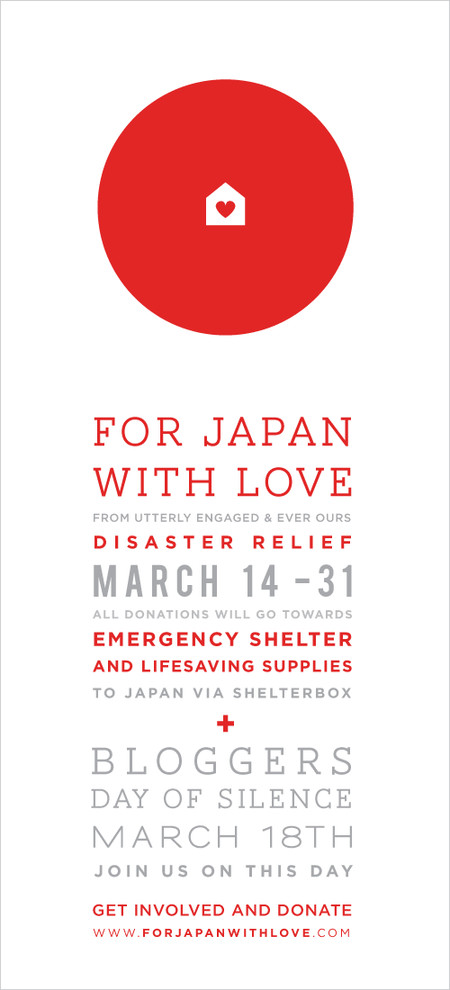 For Japan With Love - Emergency shelter and lifesaving supplies via ShelterBox to help those in need in Japan