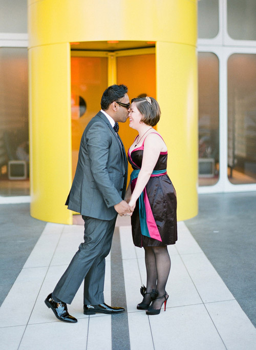 Modern New York City wedding style, photos by Jenny Kim Photography