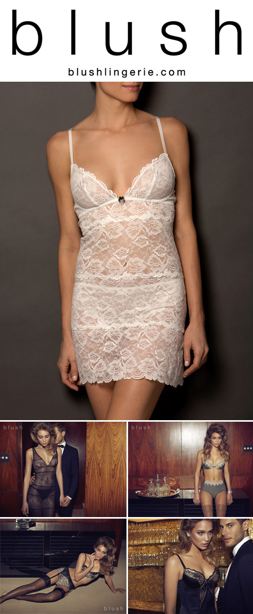 romantic bridal lingerie from Blush Lingerie