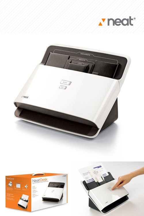 NeatDesk Desktop Scanner and Digital Filing System