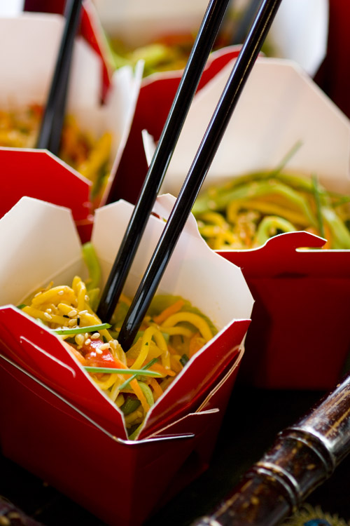 Vegetable Yakisoba Noodle Salad from Jewel Catering