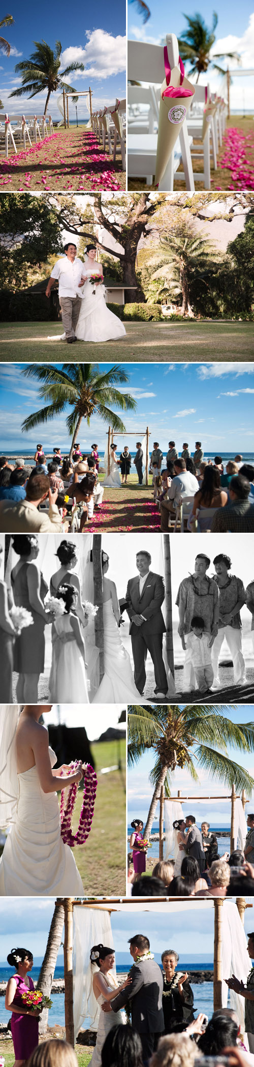 maui, hawaii destination real wedding photos by Derek Wong Photography